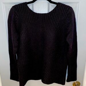 Zara open back knit sweat never worn size M